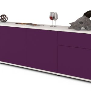 Lowboard Benedetta, Lila (180x49x35cm)