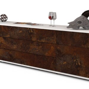 Lowboard Benita, Rost (180x49x35cm)