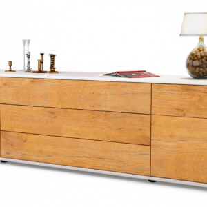 Lowboard Benita, Eiche (180x49x35cm)