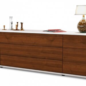 Lowboard Benita, Walnuss (180x49x35cm)