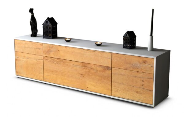 Lowboard Beppa, Eiche (180x49x35cm)