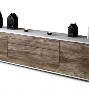 Lowboard Beppa, Treibholz (180x49x35cm)