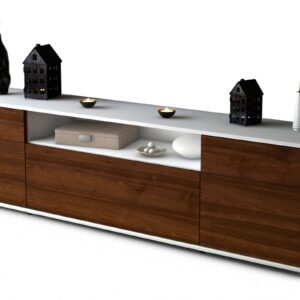 Lowboard Bernadetta, Walnuss (180x49x35cm)