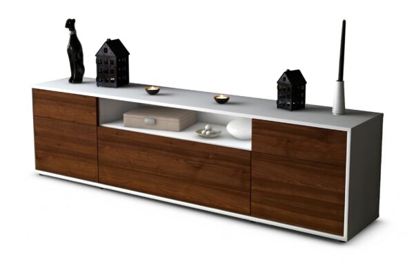Lowboard Bernadetta, Walnuss (180x49x35cm)