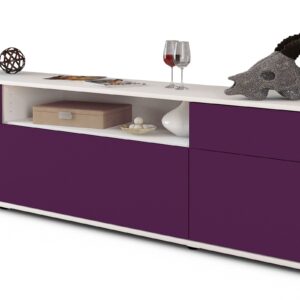 Lowboard Bernadetta, Lila (180x49x35cm)