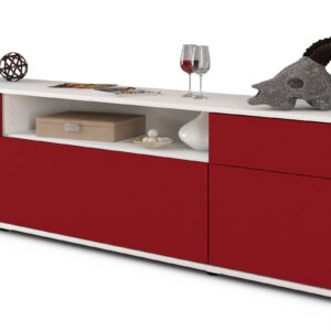 Lowboard Bernadetta, Bordeaux (180x49x35cm)
