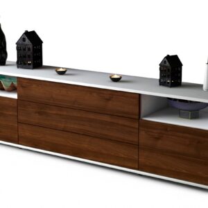 Lowboard Bettina, Walnuss (180x49x35cm)