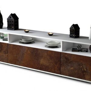 Lowboard Bianca, Rost (180x49x35cm)