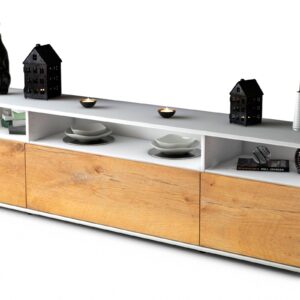 Lowboard Bianca, Eiche (180x49x35cm)