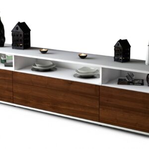 Lowboard Bianca, Walnuss (180x49x35cm)