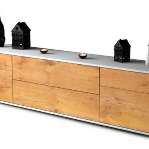 Lowboard Bibiane, Eiche (180x49x35cm)