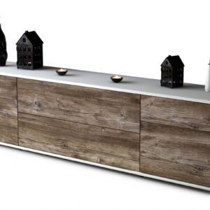 Lowboard Bibiane, Treibholz (180x49x35cm)