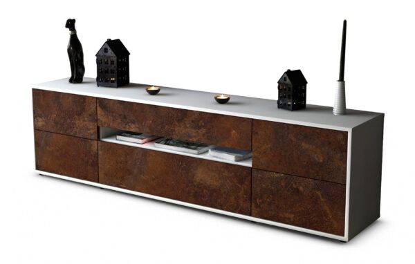Lowboard Bjonda, Rost (180x49x35cm)