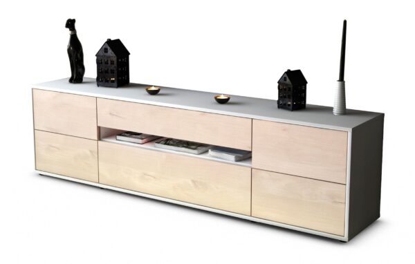 Lowboard Bjonda, Zeder (180x49x35cm)