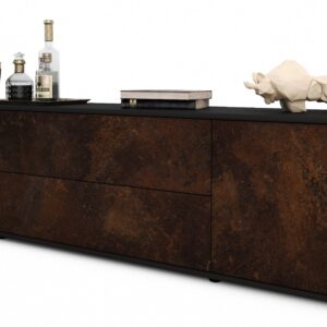 Lowboard Aquilina, Rost (180x49x35cm)