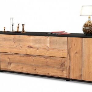 Lowboard Aquilina, Pinie (180x49x35cm)