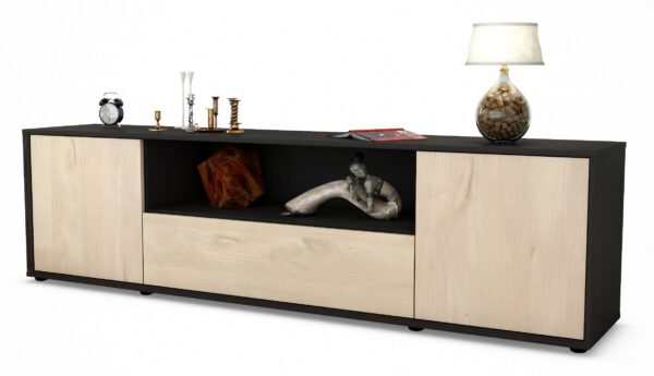 Lowboard Arbnora, Zeder (180x49x35cm)