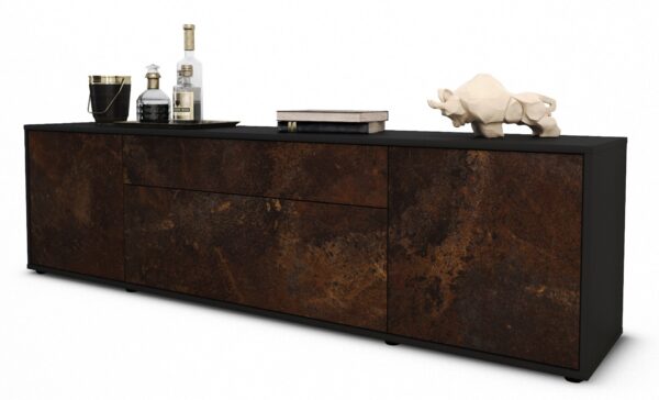 Lowboard Aria, Rost (180x49x35cm)