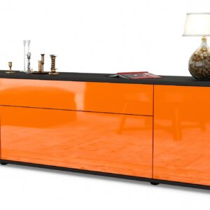 Lowboard Aria, Orange (180x49x35cm)