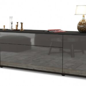 Lowboard Aria, Grau (180x49x35cm)
