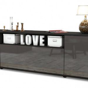 Lowboard Ariana, Grau (180x49x35cm)