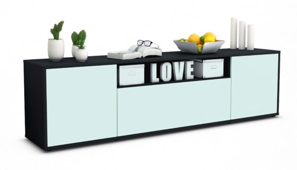 Lowboard Ariana, Mint (180x49x35cm)