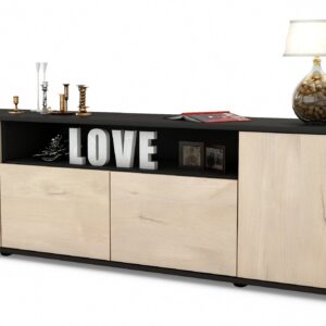 Lowboard Arianna, Zeder (180x49x35cm)