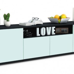Lowboard Arianna, Mint (180x49x35cm)