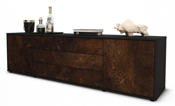 Lowboard Ariella, Rost (180x49x35cm)