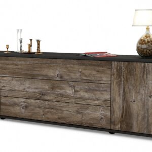 Lowboard Ariella, Treibholz (180x49x35cm)
