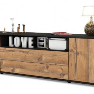 Lowboard Armanda, Pinie (180x49x35cm)