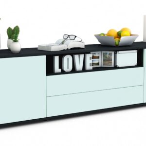 Lowboard Armanda, Mint (180x49x35cm)