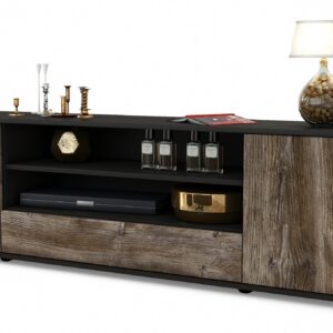 Lowboard Armida, Treibholz (180x49x35cm)