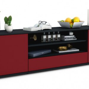 Lowboard Armida, Bordeaux (180x49x35cm)