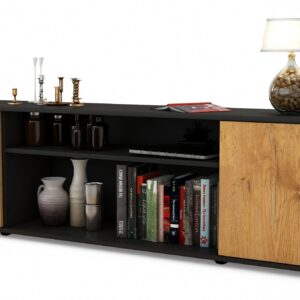 Lowboard Asia, Eiche (180x49x35cm)