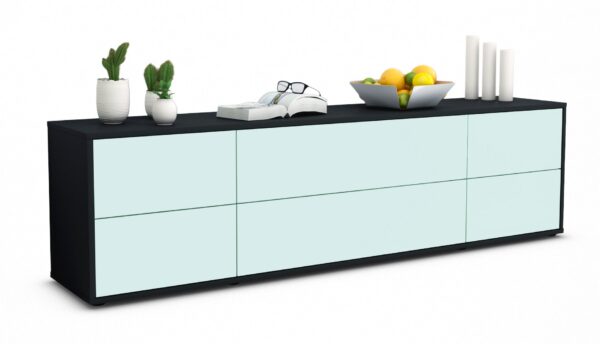 Lowboard Assunta, Mint (180x49x35cm)