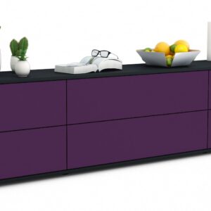 Lowboard Assunta, Lila (180x49x35cm)