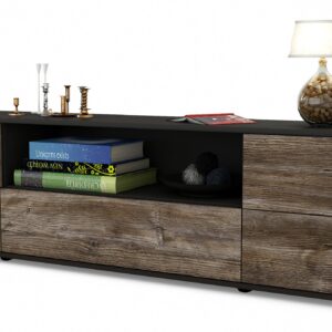 Lowboard Atlanta, Treibholz (180x49x35cm)