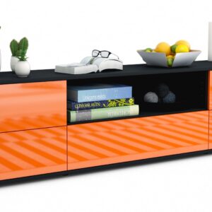 Lowboard Atlanta, Orange (180x49x35cm)