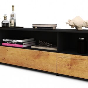 Lowboard Aurelia, Eiche (180x49x35cm)