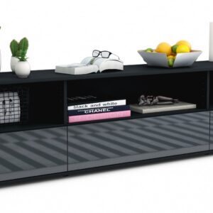 Lowboard Aurelia, Grau (180x49x35cm)