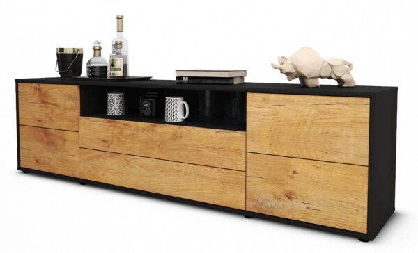 Lowboard Aurora, Eiche (180x49x35cm)