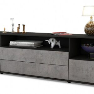 Lowboard Azula, Beton (180x49x35cm)