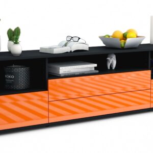 Lowboard Azula, Orange (180x49x35cm)