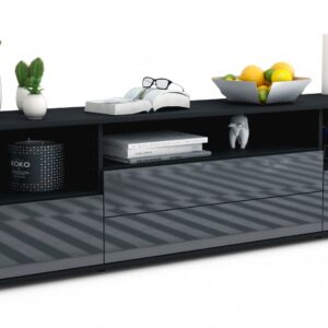 Lowboard Azula, Grau (180x49x35cm)