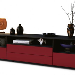 Lowboard Azula, Bordeaux (180x49x35cm)