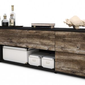 Lowboard Babetta, Treibholz (180x49x35cm)