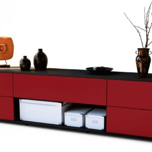 Lowboard Babetta, Bordeaux (180x49x35cm)