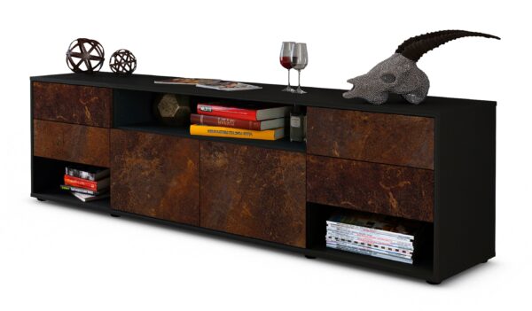 Lowboard Barbara, Rost (180x49x35cm)