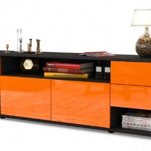Lowboard Barbara, Orange (180x49x35cm)
